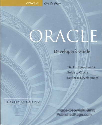 Oracle Developer's Guide (Oracle Series)