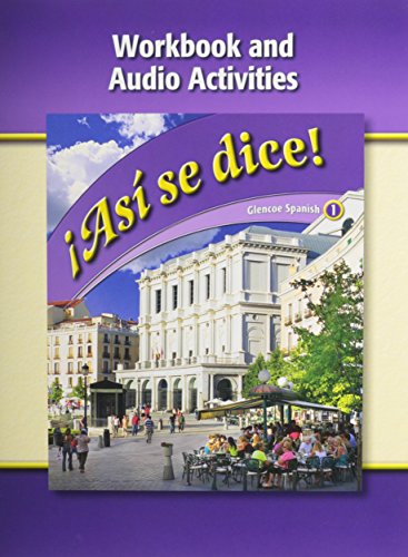 Asi Se Dice, Level 1, Workbook and Audio Activities