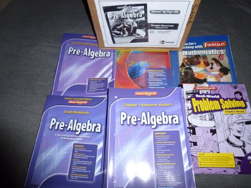 Glencoe Pre-Algebra Teacher Classroom Resources Kit