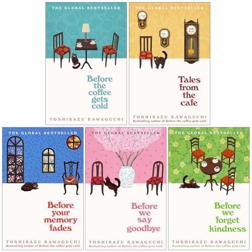 Before the Coffee Gets Cold Series 5 Books Collection Set By Toshikazu Kawaguchi (Before The Coffee Gets Cold, Tales From The Cafe, Before Your Memory Fades, Before We Say Goodbye & Forget Kindness)
