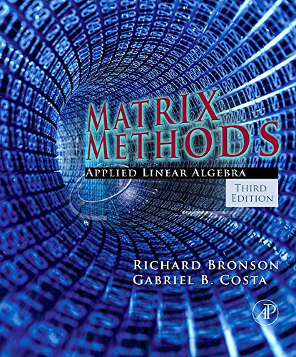 Matrix Methods: Applied Linear Algebra