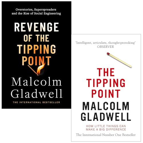 Malcolm Gladwell Collection 2 Books Set (Revenge of the Tipping Point & The Tipping Point)