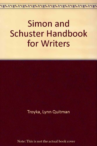 Simon and Schuster Handbook for Writers