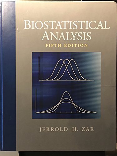 Biostatistical Analysis (5th Edition)
