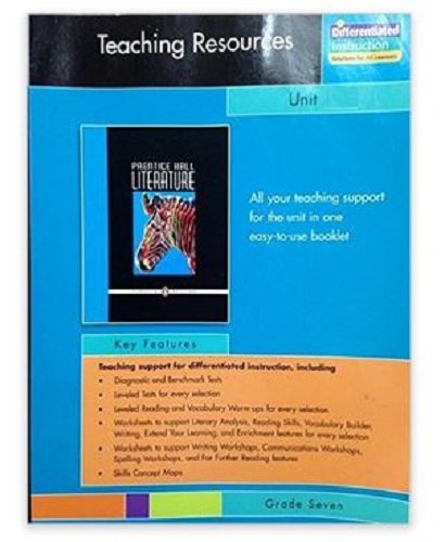 Prentice Hall Literature Penguin Edition Teaching Resources Unit 3: Nonfiction Grade 7 2007c