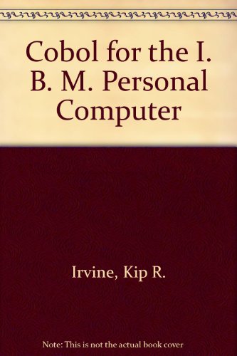 Cobol for the IBM Personal Computer