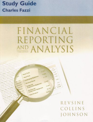 Financial Reporting & Analysis (Study Guide)