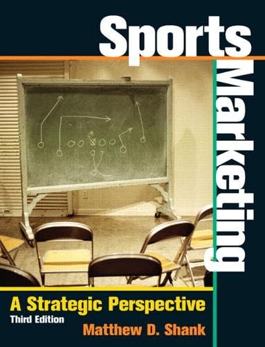 Sports Marketing.: A Strategic Perspective. 3rd Edition