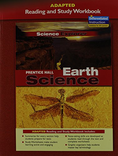 Prentice Hall Science Explorer Earth Science Adapted Reading and Study Workbook