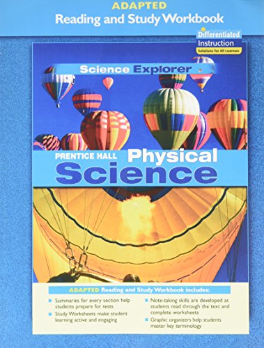Prentice Hall Science Explorer Physical Science Adapted Reading and Study Workbook