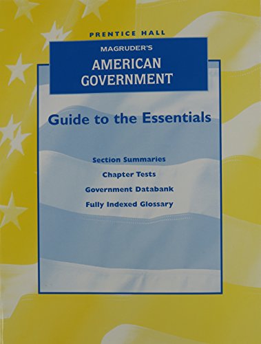 Magruder's American Government Guide to the Essentials