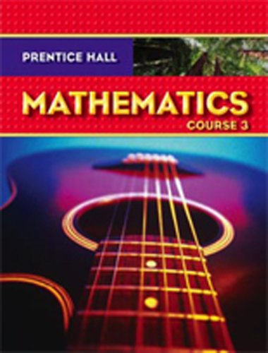 Prentice Hall Math Course 3 Adapted Student Workbook 2007c