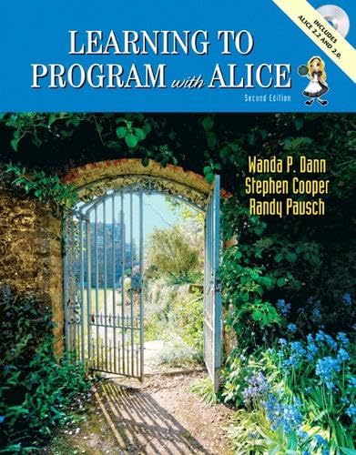 Learning To Program with Alice: United States Edition