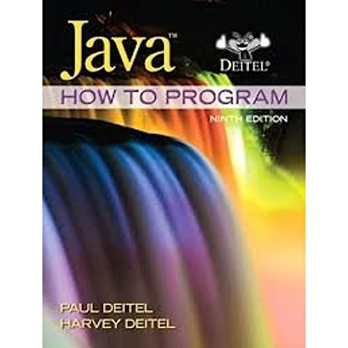 Java How to Program (early objects)