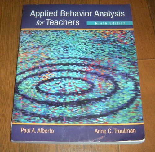 Applied Behavior Analysis for Teachers