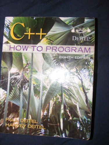 C++ How to Program