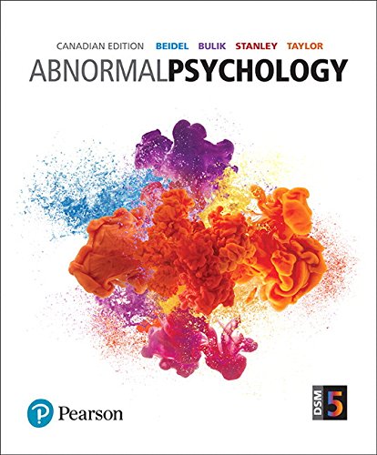 MyPsychLab with Pearson eText -- Standalone Access Card -- for Abnormal Psychology, First Canadian Edition
