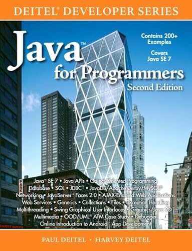 Java¿ for Programmers (2nd Edition)