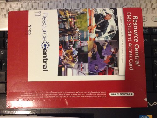 Emergency Care and Resource Central EMS Student Access Code Card Package (12th Edition)