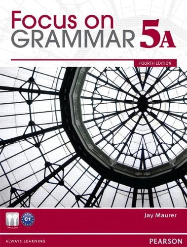 Focus on Grammar 5a Split Sb + Myenglishlab + Focus on Grammar Wiorkbook 5a