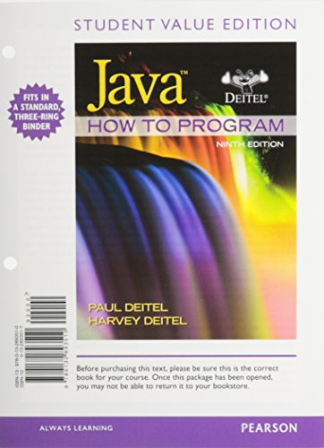 Java + MyProgrammingLab Access Code: How to Program