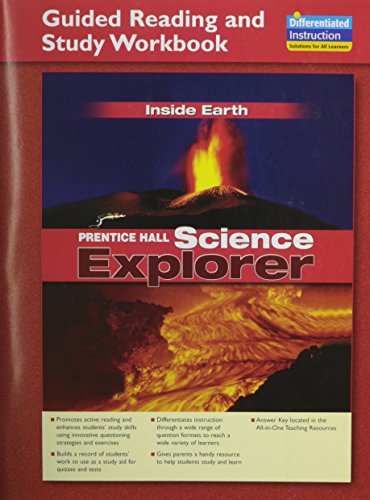 Science Explorer: Inside Earth: Student Edition and Guided Reading and Study Workbook (NATL)