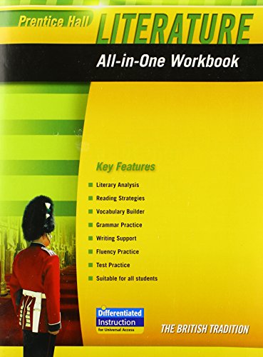 Prentice Hall Literature 2010 All-In-One Workbook Grade 12