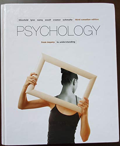 Psychology: From Inquiry to Understanding, Third Canadian Edition (3rd Edition)