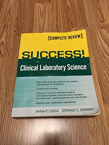 SUCCESS! in Clinical Laboratory Science