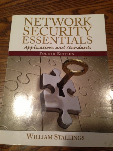 Network Security Essentials: Applications and Standards