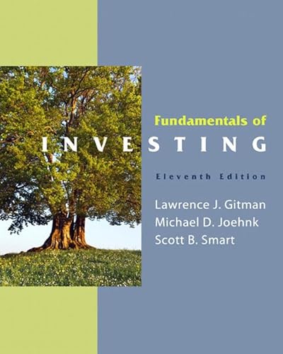 Fundamentals of Investing: United States Edition (The Prentice Hall Series in Finance)