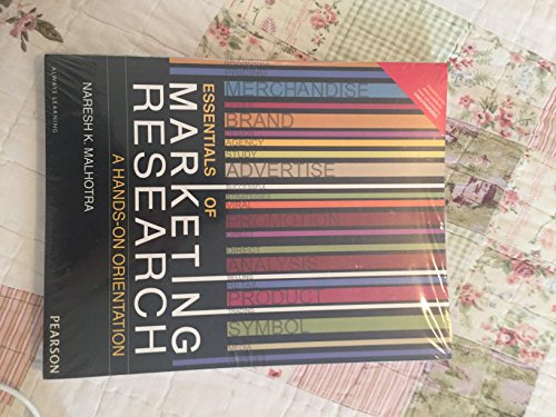 Essentials of Marketing Research: A Hands-On Orientation