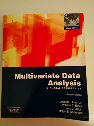 Multivariate Data Analysis (7th Edition)