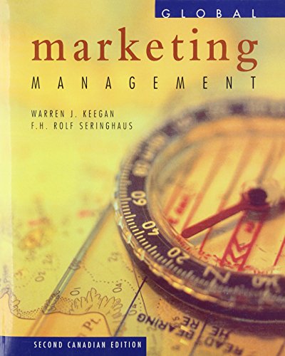 Global Marketing Management, Second Canadian Edition