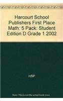 Harcourt School Publishers First Place Math: 5 Pack :Student Edition D Grade 1 2002
