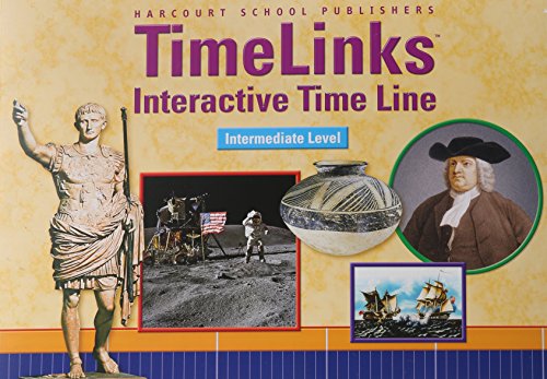 Harcourt School Publishers Reflections: California/National Intermed Timeline Social Studies Grade 3-6