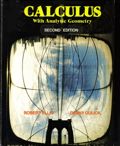 Calculus With Analytic Geometry