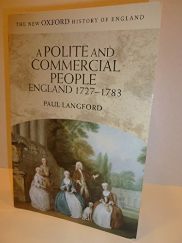 A Polite and Commercial People: England 1727-1783