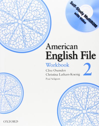 American English File: Level 2 Workbook with Multi-ROM Pack