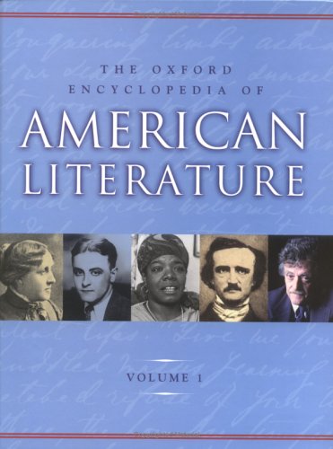 The Oxford Encyclopedia of American Literature, Vol. 1