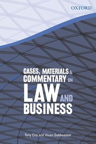 Cases, Materials and Commentary on Law and Business