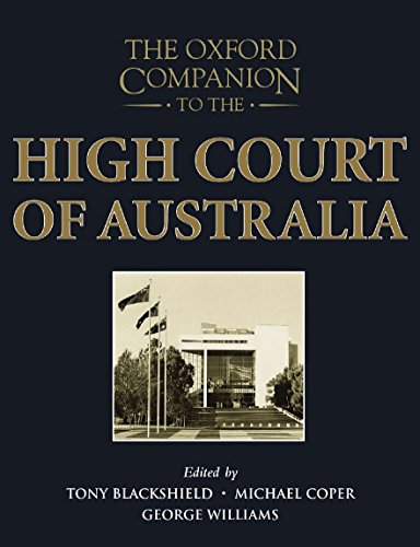 Oxford Companion to the High Court of Australia