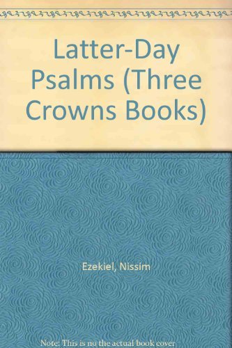 Latter-day Psalms (Three Crowns Books)