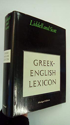 Abridged Greek-English Lexicon