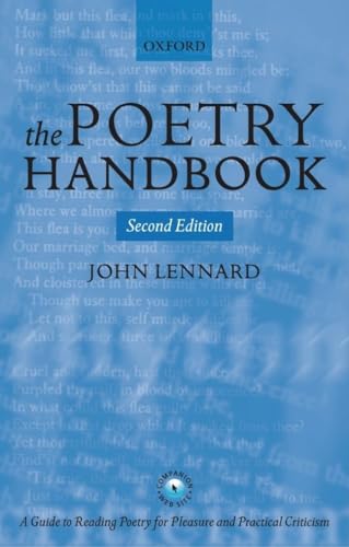 The Poetry Handbook: A Guide to Reading Poetry for Pleasure and Practical Criticism