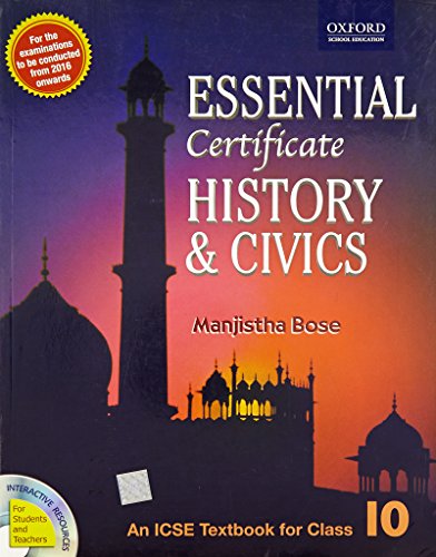 Icse Essential Certificate History & Civics Class - 10 [Paperback]