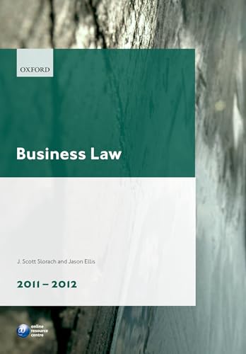 Business Law 2011-2012 (Legal Practice Course Guides)