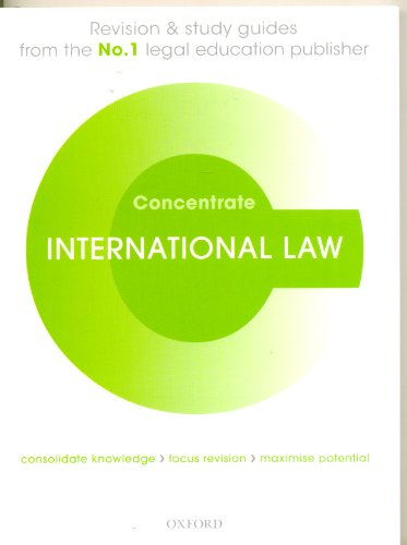 International Law Concentrate