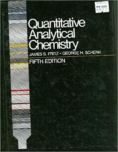 Quantitative Analytical Chemistry: Principles and Life Science Applications