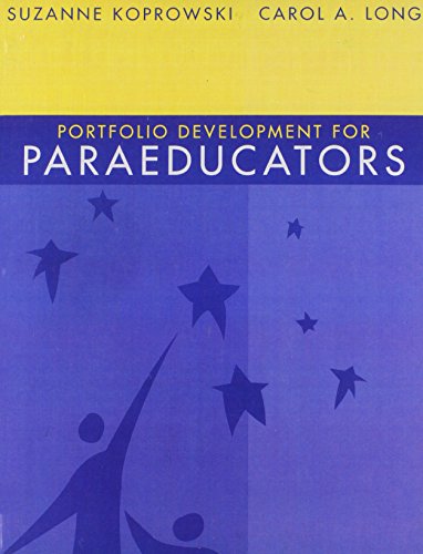 Portfolio Development for Paraeducators